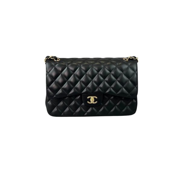 Ch*el classic double flap jumbo
