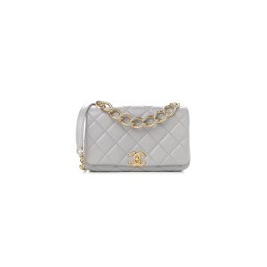 Ch*el pearl crush mini rectangular flap bag