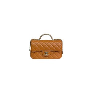 Ch*el pearl crush mini rectangular flap bag