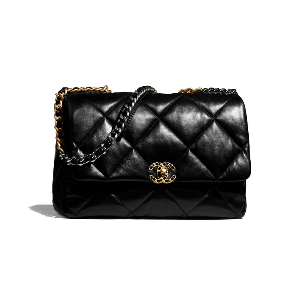 Ch*el 19 maxi handbag