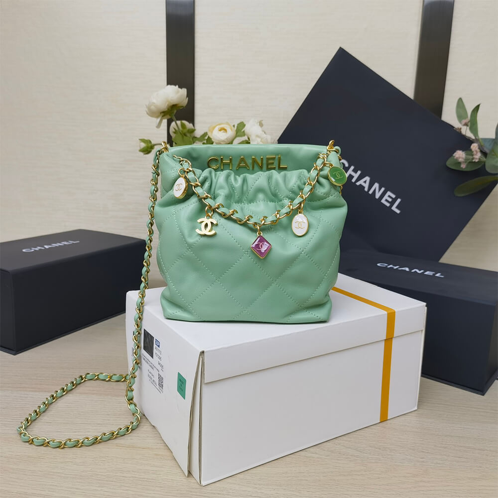 Ch*el small bucket bag
