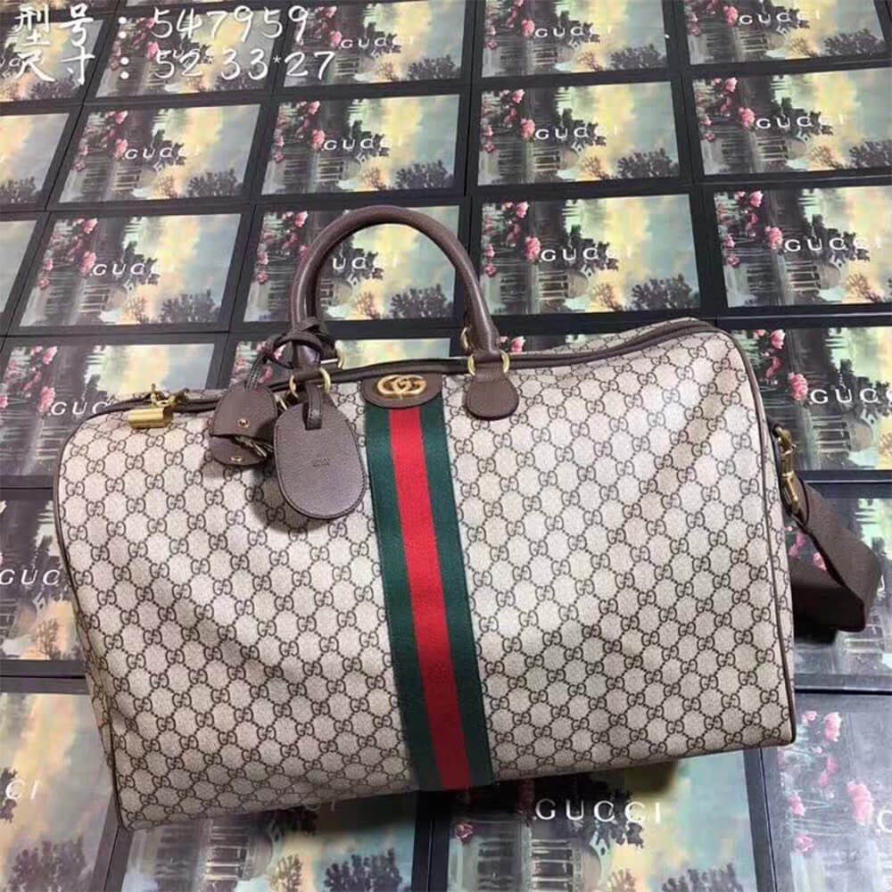 G*u*i savoy large duffle bag