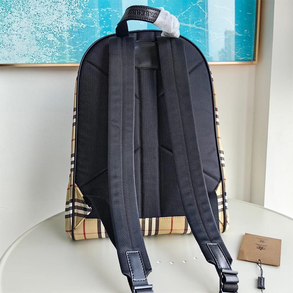 B**rry check backpack