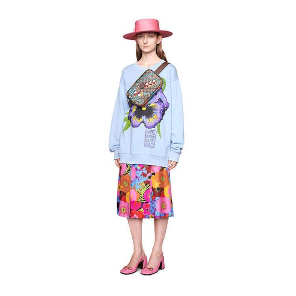 disney x G*u*i donald duck print belt bag
