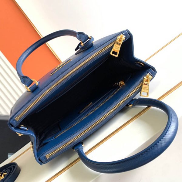 medium Pra*a galleria saffiano leather bag